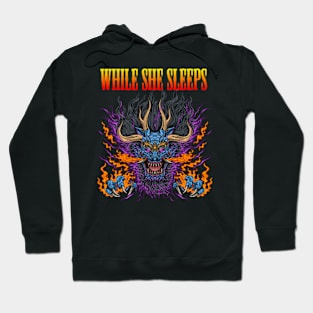 WHILE SHE SLEEPS MERCH VTG Hoodie